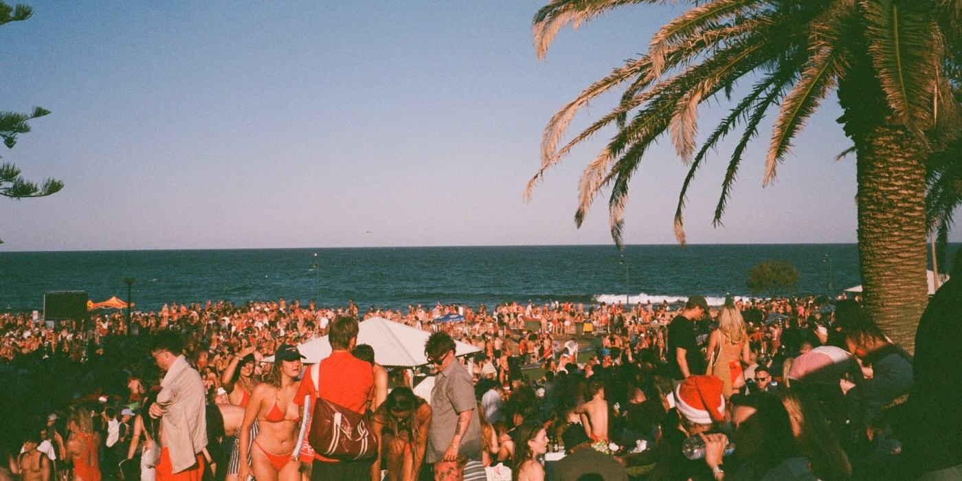 Spend Christmas day at the beaches for Christmas on a budget in Sydney