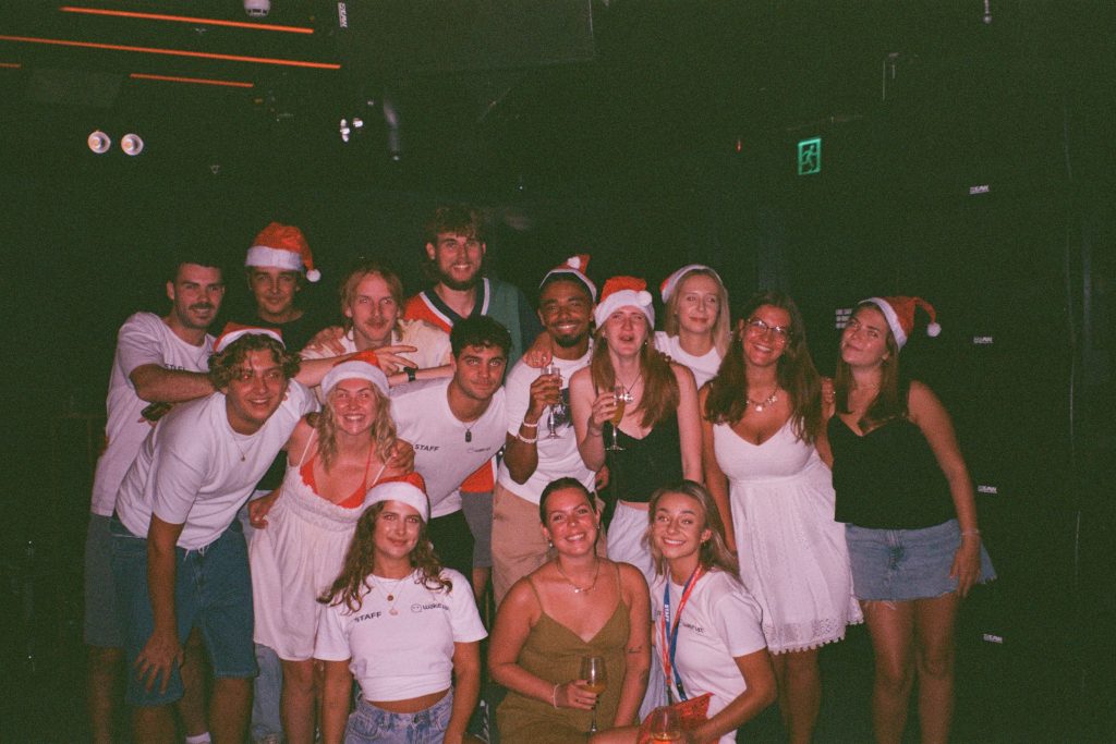 In her Backpacker's Guide to an Aussie Christmas, Amber shares her experience on Christmas Day - joining in the Wake Up! Hostels Champagne Breakfast - a free activity for the hostel's guests.