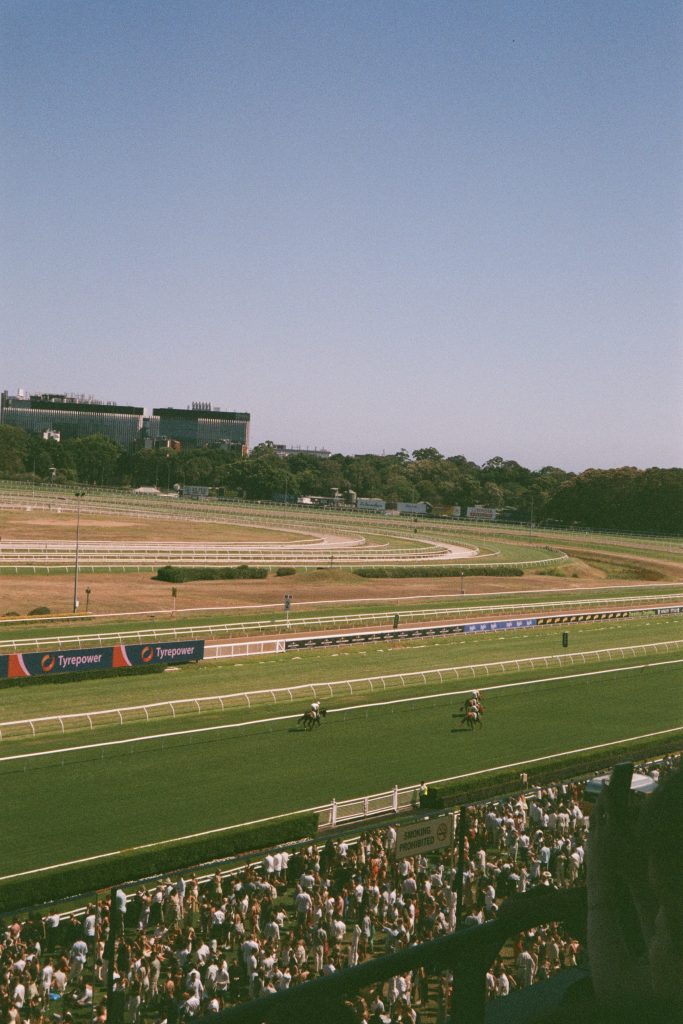 If you're going to do the Boxing Day Races at Randwick Racecourse, Amber recommends to buy your tickets online in advance to make the process easy on the day.