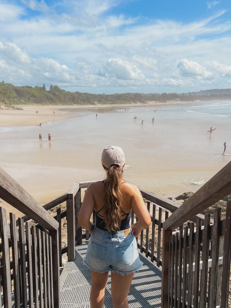 Caity Clarkson shares where she ate, what she did, and the day trips she took, while staying at Wake Up! Hostels and The Surf House in Byron Bay, Australia.