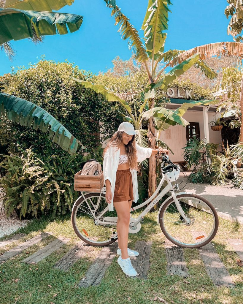 Caity Clarkson shares how she spent 4 nights in Byron Bay. Using the affordable bike hire from Wake Up! Hostels, she spent the morning riding around town.