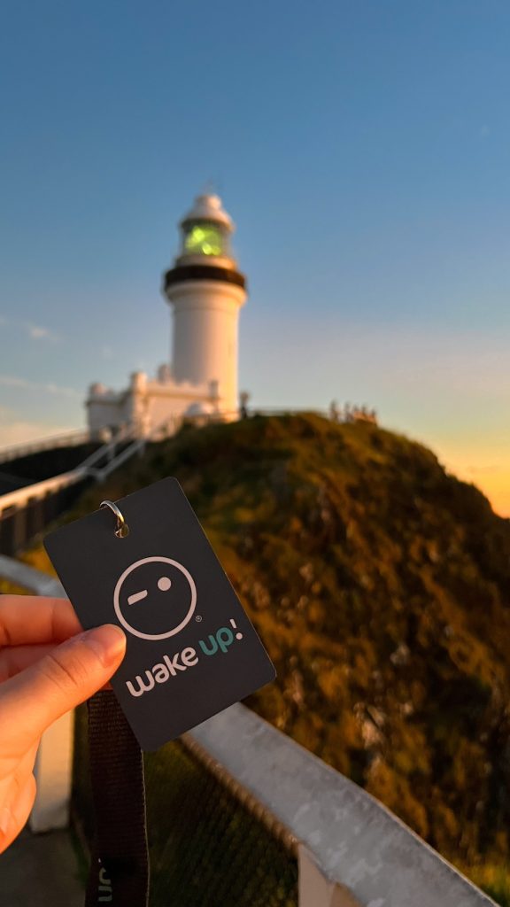 One of the incredible perks about staying at Wake Up! Byron Bay is their complimentary bus which will drop you to the Cape Byron Lighthouse for sunrise. 