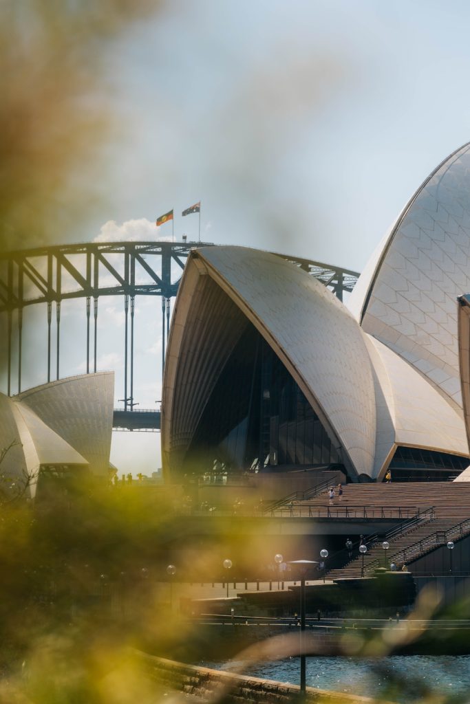 On your East Coast Australia road trip, spend some time soaking up the view of the Sydney Opera House and Harbour Bridge