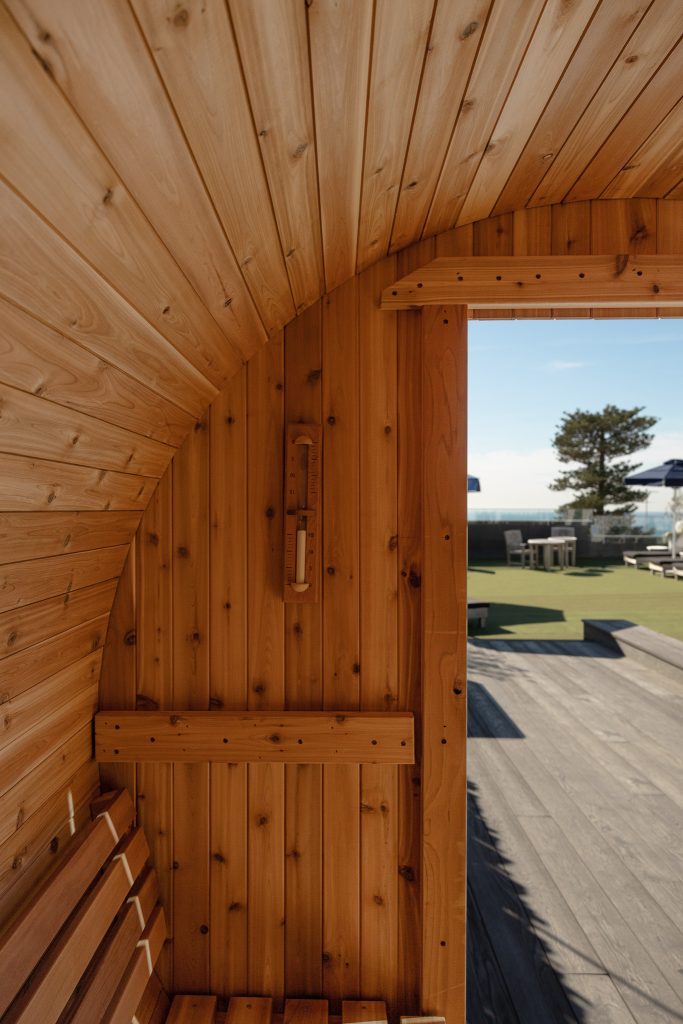Wake Up! Bondi Beach's hostel rooftop now features an ice bath and custom made double-barrel sauna, all with panoramic views of Bondi Beach