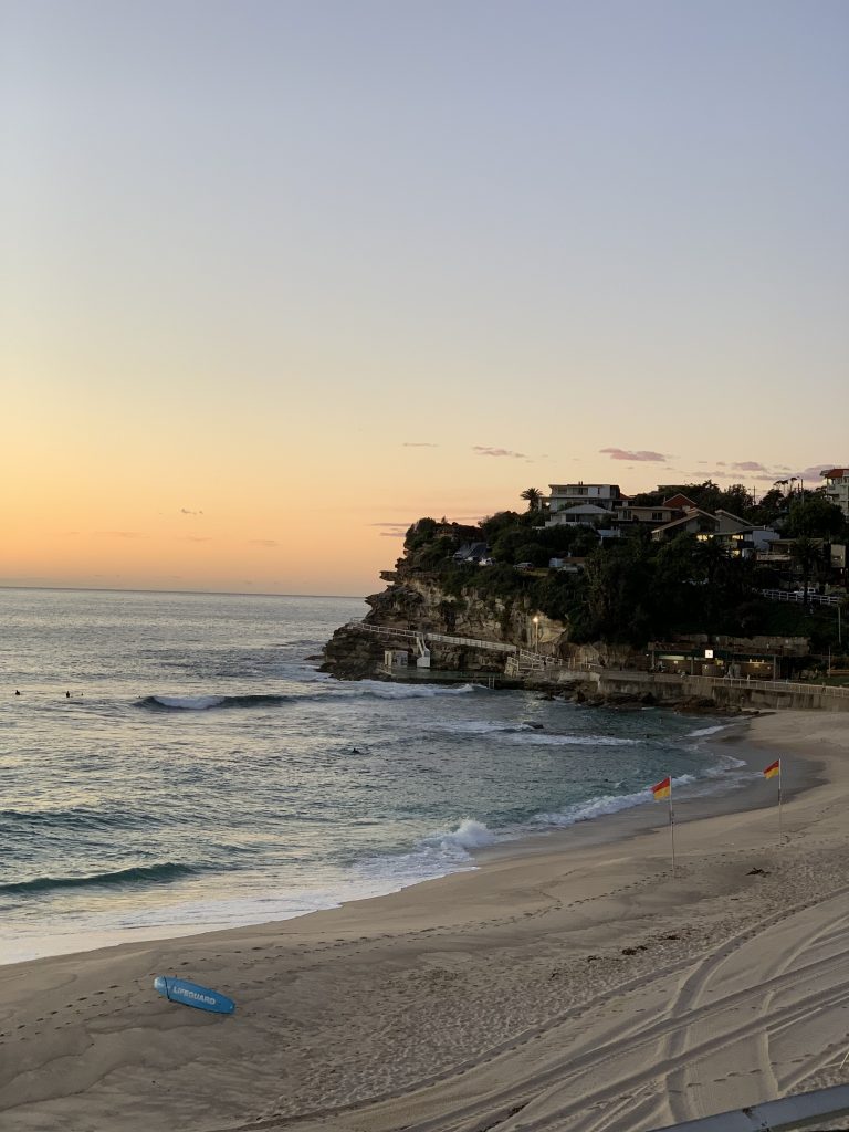Bronte is one of my favourite beaches in Sydney. Remember to always swim between the flags in Australia.