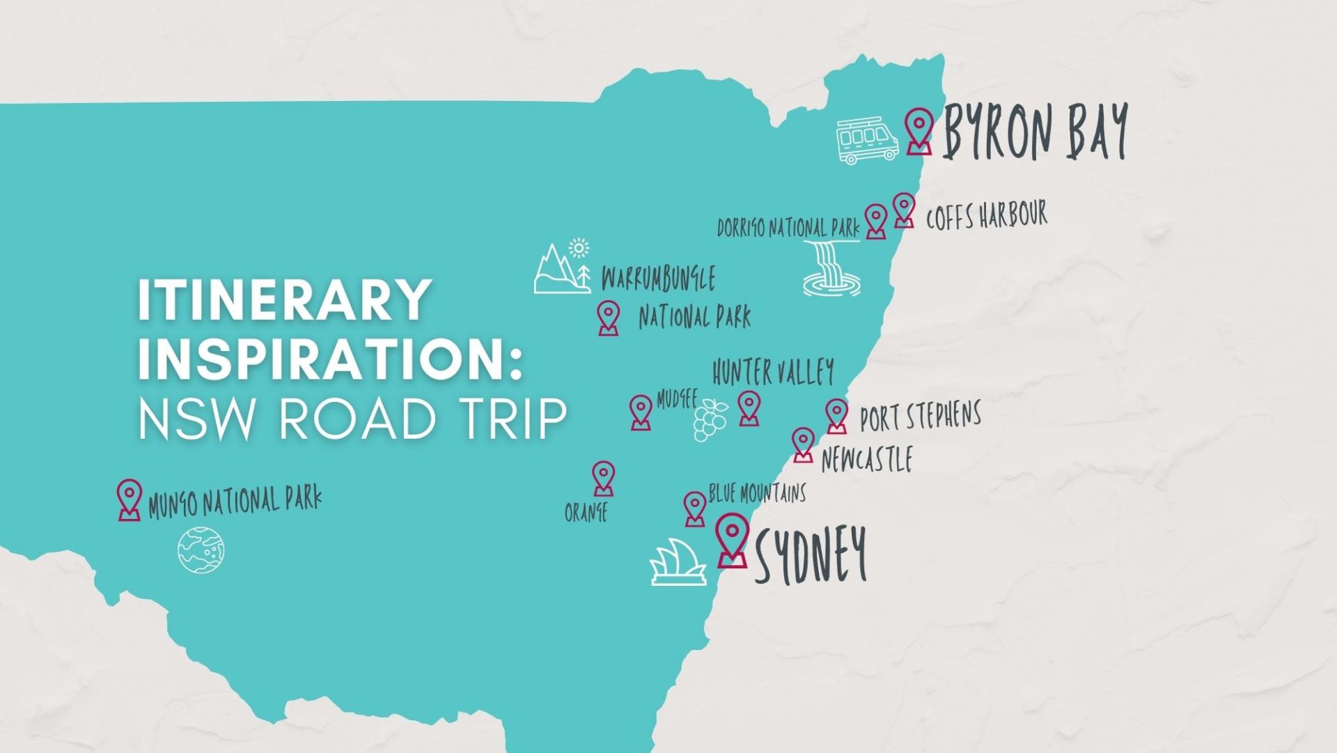 Take the road less travelled with this self-drive NSW road trip itinerary