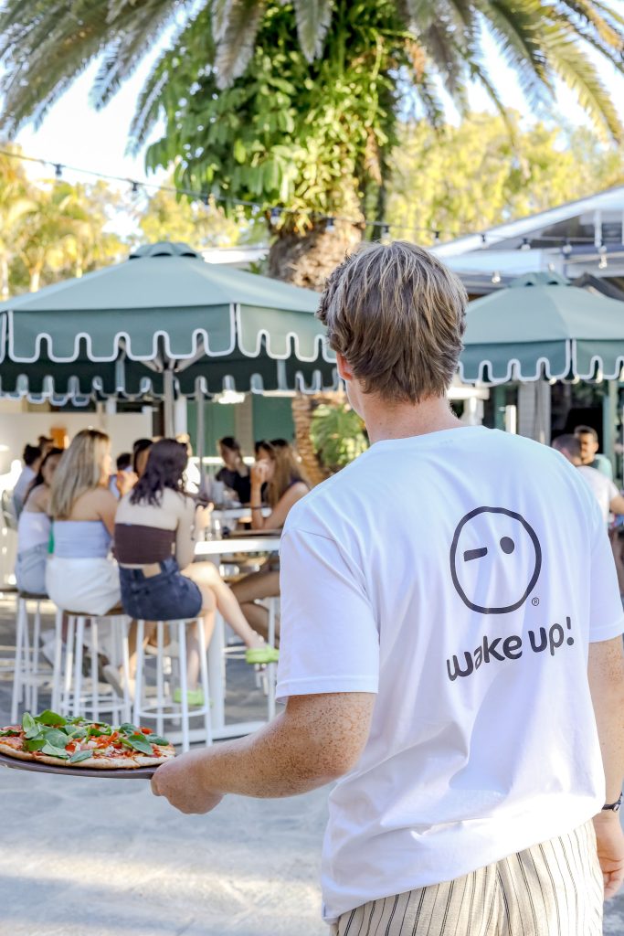Wake Up Byron Bay: Australia's favourite backpacker hostel on the East Coast. Includes daily social activities like morning yoga classes, run club, pizza nights and more.