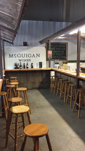 Inside McGuigan Wines winery